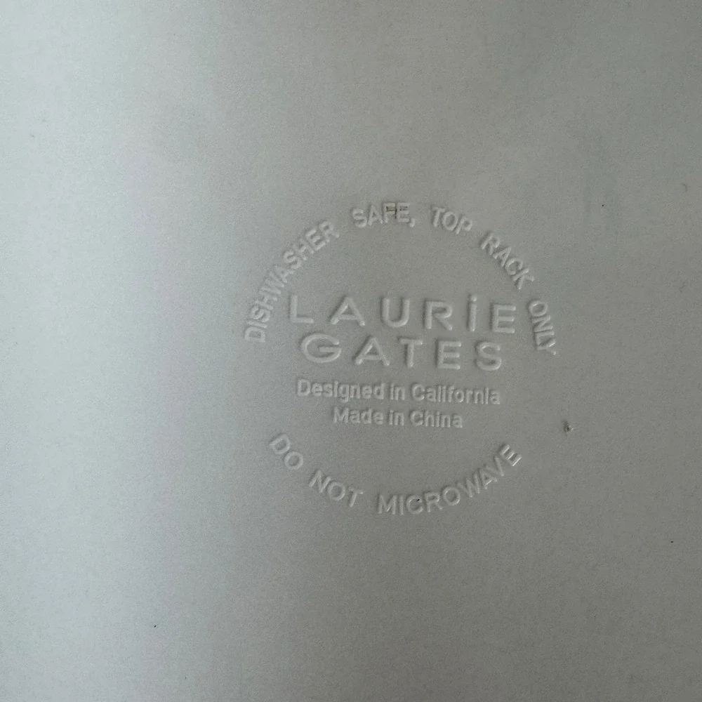 Laurie Gates Tropicalla Square Melamine Dinner Plates Tropical‎ Patio Set of 4